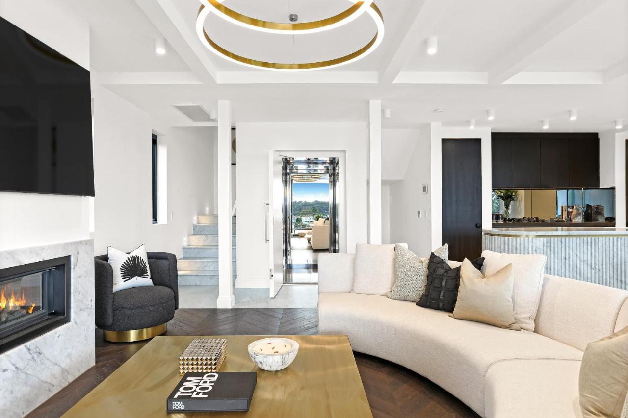 Luxury Waterside Home Sydney Bagian luar foto