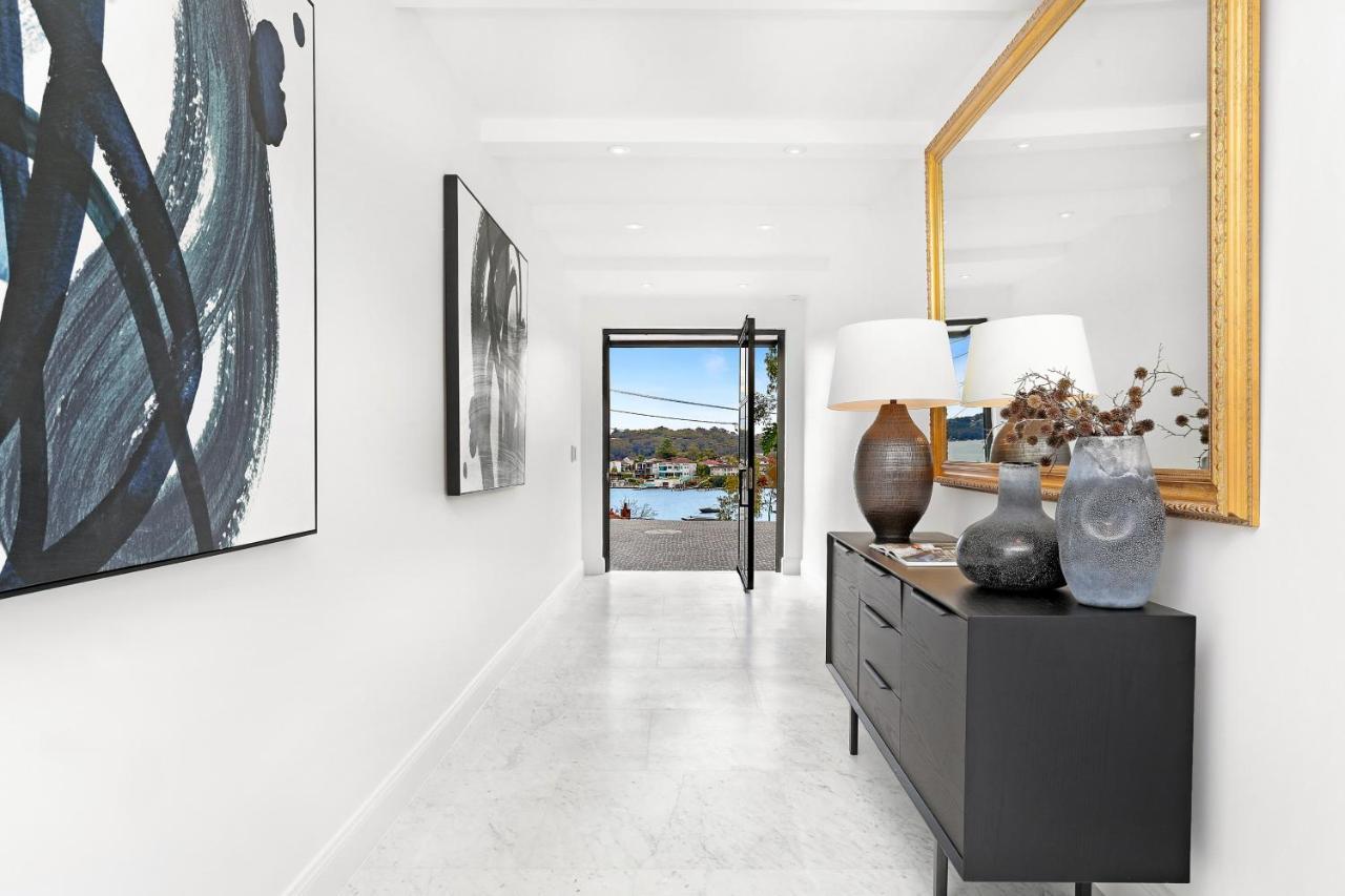 Luxury Waterside Home Sydney Bagian luar foto