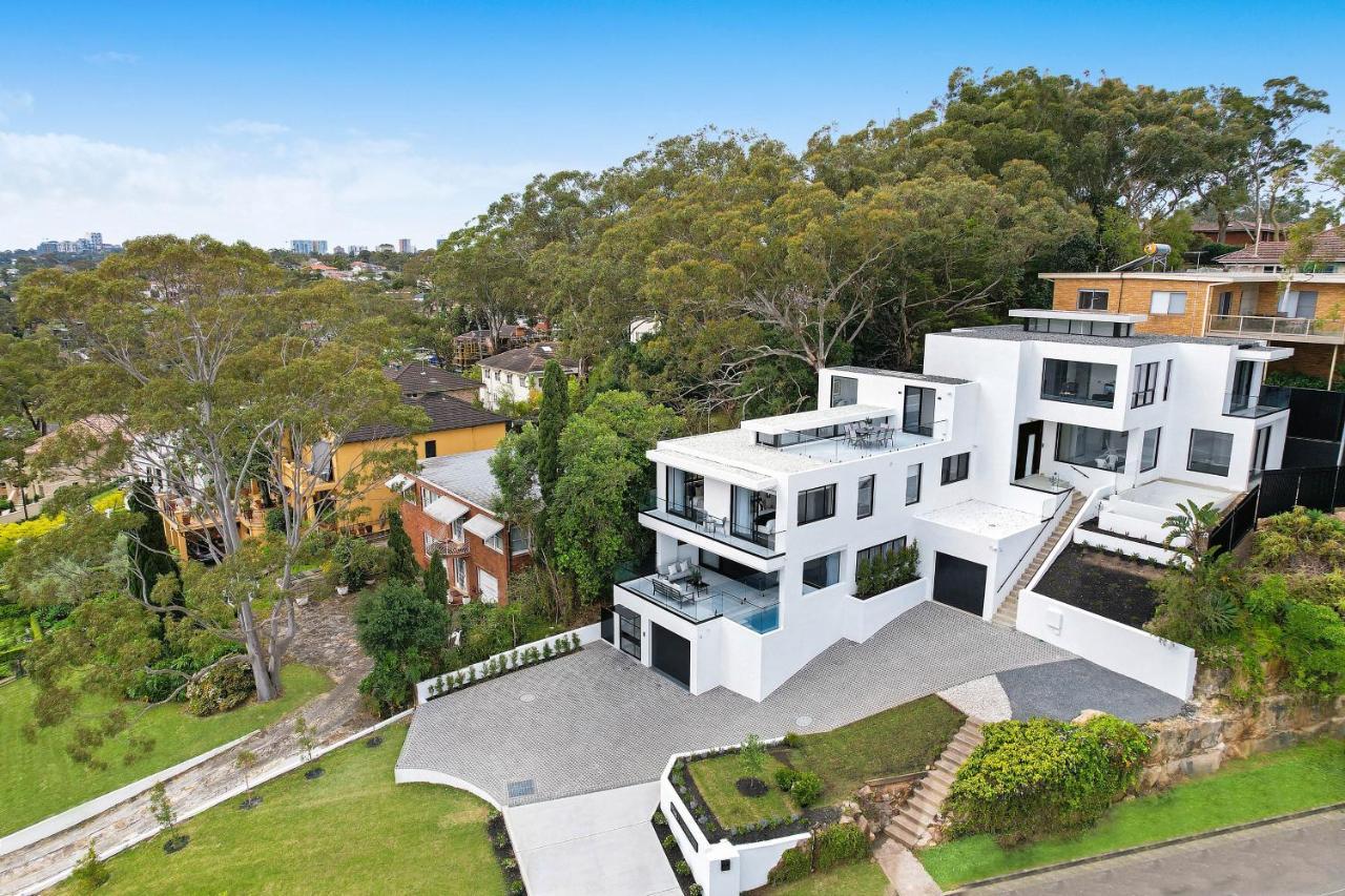 Luxury Waterside Home Sydney Bagian luar foto