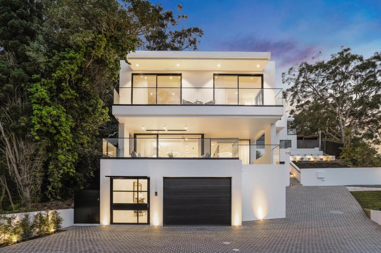 Luxury Waterside Home Sydney Bagian luar foto