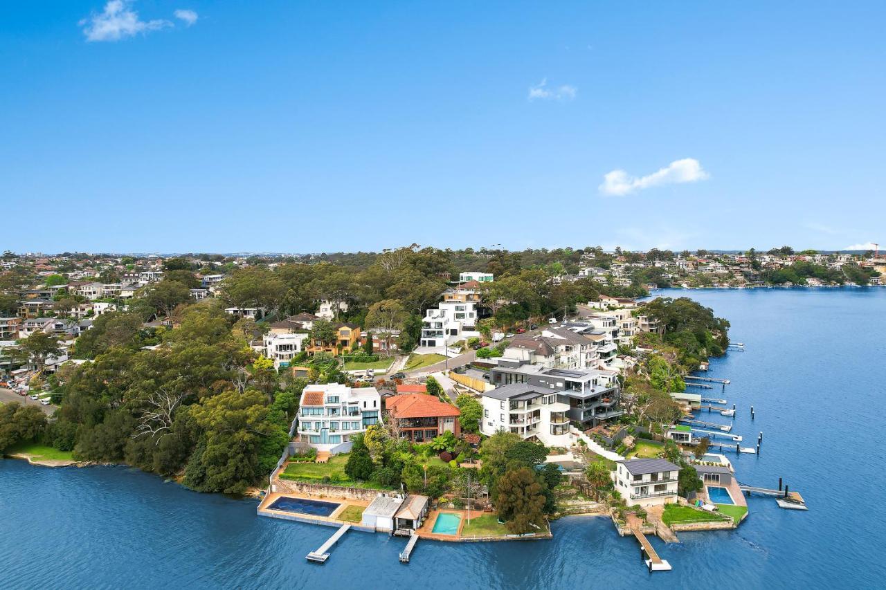 Luxury Waterside Home Sydney Bagian luar foto